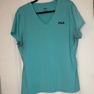 Blue athletic FILA T-shirt